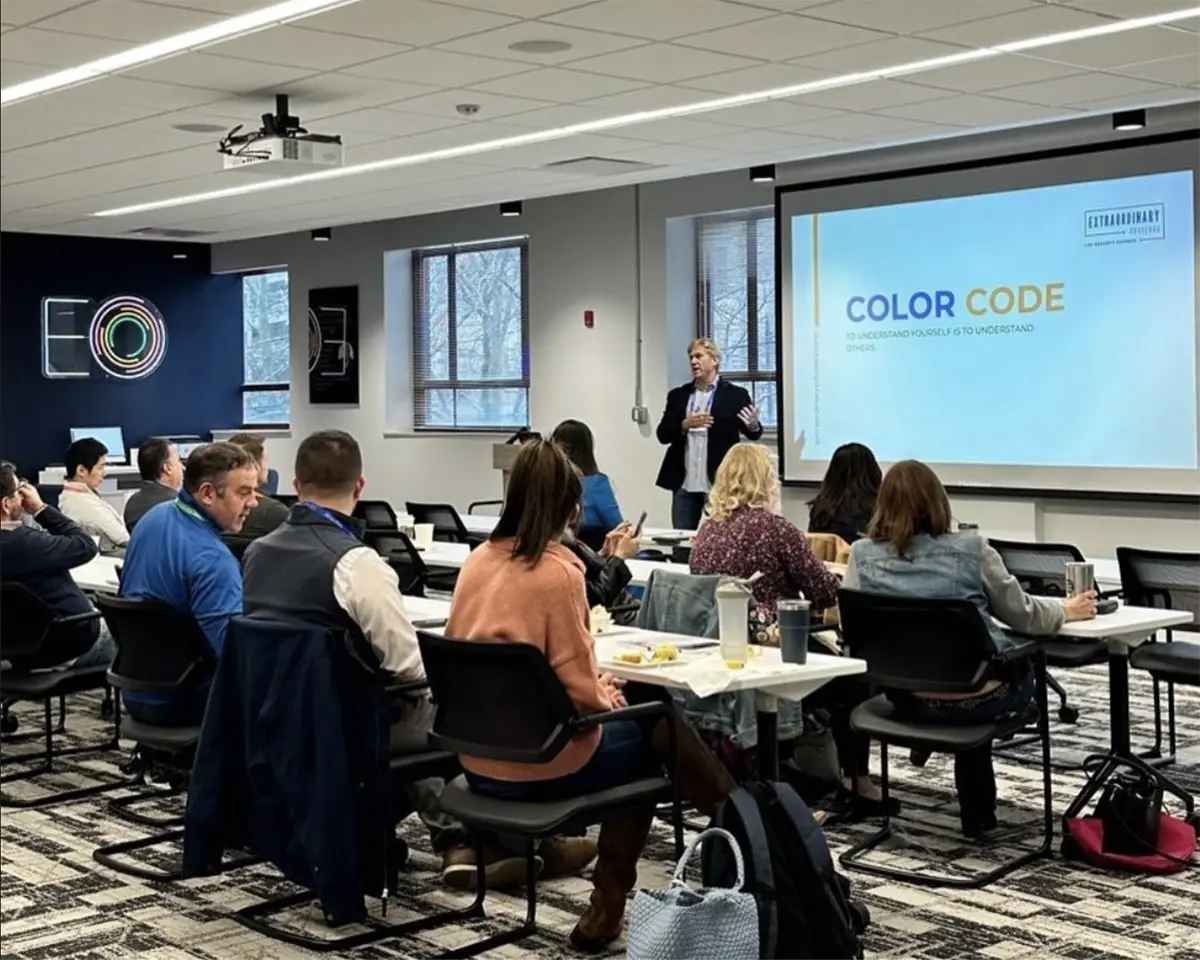 Todd Palmer Facilitating an EO Forum