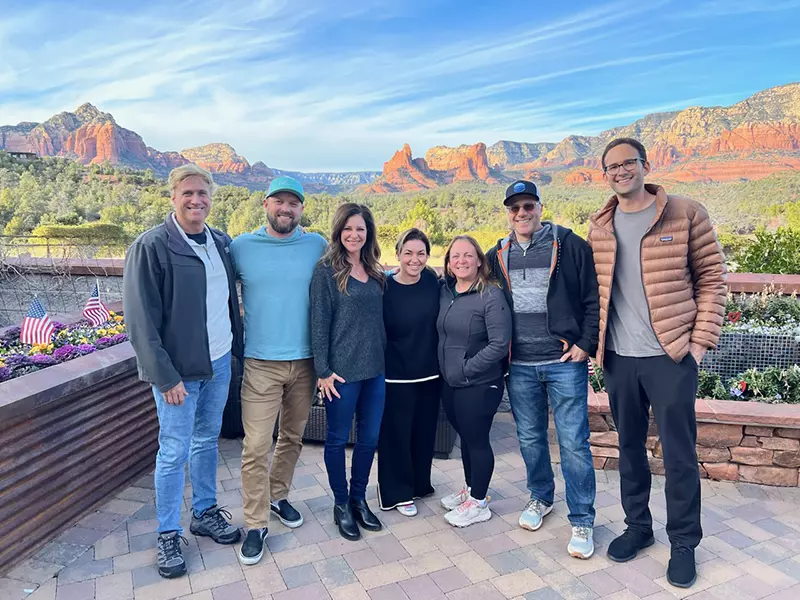 Todd Palmer and EO Forum Retreat Members